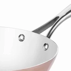 Wok-Pfanne Aus Kupfer - Ø 26 Cm -Geschäft für Küchengeräte 512 detail 3941 2