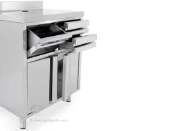 Kaffee Unterschrank 2,0m, Mit Ablage Links Und Rechts 8 Kaffee Unterschrank 2,0m, Mit Ablage Links Und Rechts -Geschäft für Küchengeräte 636846171148025451 1c24