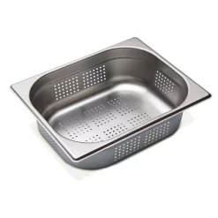 GN Behälter Gelocht 1/2 - Tiefe 100 Mm -Geschäft für Küchengeräte 636846175985424875 b0cf