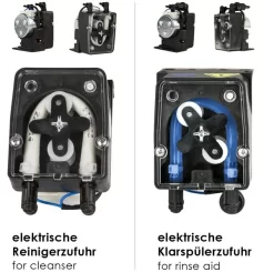 Doppelwandige Durchschubspülmaschine - 7,1 KW - Mit Reiniger-, Klarspüler- & Laugenpumpe -Geschäft für Küchengeräte 636846179009358343 6848 2