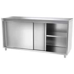 Edelstahl Arbeitsschrank PREMIUM - 1800x800mm - Mit Schiebetür Ohne Aufkantung -Geschäft für Küchengeräte 636846188294778534 6afb 9