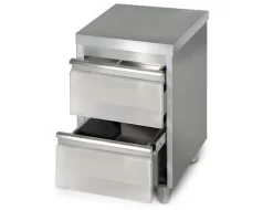 Schubladenschrank PREMIUM Mit 2 Schubladen - 500x600mm -Geschäft für Küchengeräte 636846189528127484 4594