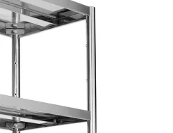 Edelstahlregal PREMIUM - 2000x500mm - Mit 4 Ablagen (VERSTELLBAR) 8 Edelstahlregal PREMIUM - 2000x500mm - Mit 4 Ablagen (VERSTELLBAR) -Geschäft für Küchengeräte 636846190981714156 918e 3