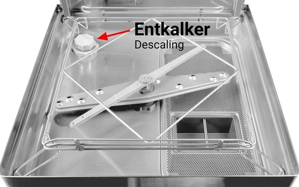Doppelwandige Durchschubspülmaschine - 7,1 KW - Inkl. Entkalker - Mit Reiniger-, Klarspüler- & Laugenpumpe 4 Doppelwandige Durchschubspülmaschine - 7,1 KW - Inkl. Entkalker - Mit Reiniger-, Klarspüler- & Laugenpumpe – Bild 4