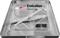 Doppelwandige Durchschubspülmaschine - 7,1 KW - Inkl. Entkalker - Mit Reiniger- & Klarspülerpumpe -Geschäft für Küchengeräte 636846196053444609 891a