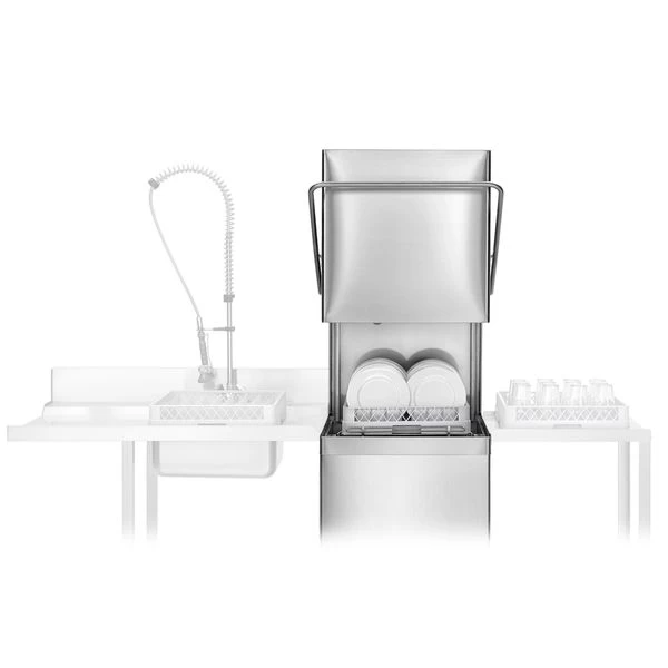 Doppelwandige Durchschubspülmaschine - 7,1 KW - Inkl. Entkalker - Mit Reiniger-, Klarspüler- & Laugenpumpe 5 Doppelwandige Durchschubspülmaschine - 7,1 KW - Inkl. Entkalker - Mit Reiniger-, Klarspüler- & Laugenpumpe – Bild 5