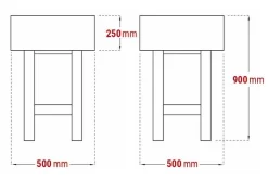 Hackblock Aus Akazienholz - 500x500mm -Geschäft für Küchengeräte 636846199338076494 1651