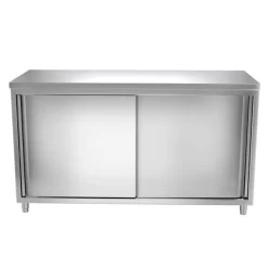 Edelstahl Arbeitsschrank PREMIUM Mit Durchreiche - 1,6 M -Geschäft für Küchengeräte 636846201406717454 43bc