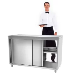 Edelstahl Arbeitsschrank PREMIUM Mit Durchreiche - 1,4 M 11 Edelstahl Arbeitsschrank PREMIUM Mit Durchreiche - 1,4 M -Geschäft für Küchengeräte 636846201438163585 b60f