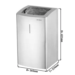 AIR-WOLF | Abfallbehälter - 25L - Edelsthal