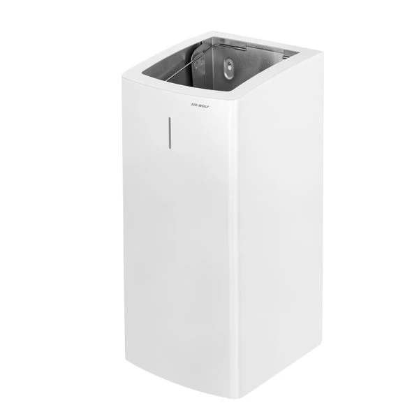 AIR-WOLF | Abfallbehälter - 50L - Edelstahl Weiß 2 AIR-WOLF | Abfallbehälter - 50L - Edelstahl Weiß – Bild 2