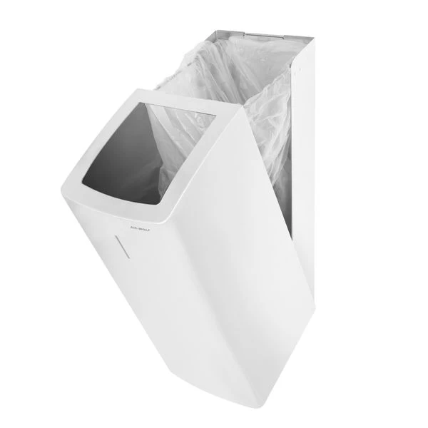 AIR-WOLF | Abfallbehälter - 50L - Edelstahl Weiß 5 AIR-WOLF | Abfallbehälter - 50L - Edelstahl Weiß – Bild 5