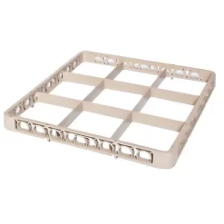 (6 Stück) Aufsatzrand - 9 Fächer- Beige -Geschäft für Küchengeräte ARU9 2 96e1