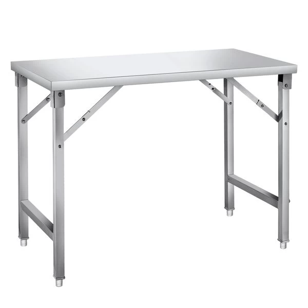 Edelstahl Arbeitstisch - Klappbar - 1200x600mm 2 Edelstahl Arbeitstisch - Klappbar - 1200x600mm – Bild 2