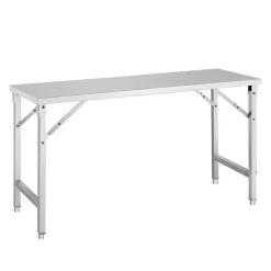 Edelstahl Arbeitstisch - Klappbar - 1600x600mm 9 Edelstahl Arbeitstisch - Klappbar - 1600x600mm -Geschäft für Küchengeräte ATH166 94db
