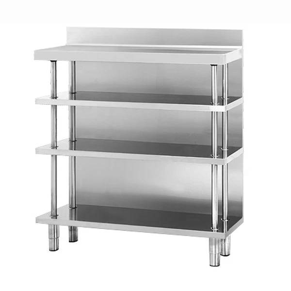 Edelstahl Bar-Arbeitstisch Mit 4 Ablagen 1000x600 1 Edelstahl Bar-Arbeitstisch Mit 4 Ablagen 1000x600