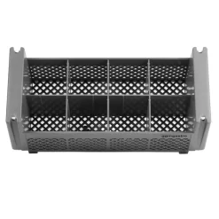 (6 Stück) Besteckeinsatz - Ohne Griffe - Grau -Geschäft für Küchengeräte BEU8 3 499c