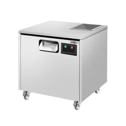 Besteckpoliermaschine - 600 Watt - Mit UVC-Lampe & Rollen - Inkl. 1 Granulat Füllung -Geschäft für Küchengeräte BPE7000 1 e499