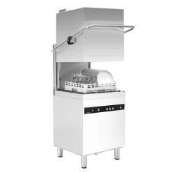 Doppelwandige Durchschubspülmaschine - 8,7 KW - Mit Wärmerückgewinnung - Mit Reiniger-, Klarspüler- & Laugenpumpe -Geschäft für Küchengeräte DSHI1080W 3 8d42