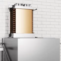 Doppelwandige Durchschubspülmaschine - 8,7 KW - Mit Wärmerückgewinnung - Mit Reiniger-, Klarspüler- & Laugenpumpe -Geschäft für Küchengeräte DSHI1080W detail 4 05fe