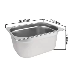 GN Behälter 1/2 - Tiefe 200 Mm
