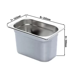 GN Behälter 1/4 - Tiefe 200 Mm