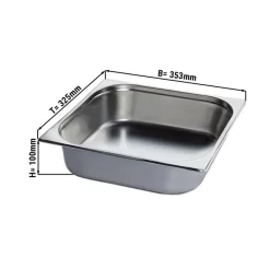 GN Behälter 2/3 - Tiefe 100 Mm