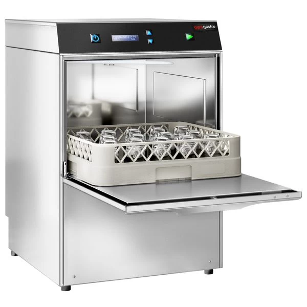 Doppelwandige Gläserspülmaschine - 2,97 KW - Mit Reiniger-, Klarspüler- & Laugenpumpe 2 Doppelwandige Gläserspülmaschine - 2,97 KW - Mit Reiniger-, Klarspüler- & Laugenpumpe – Bild 2