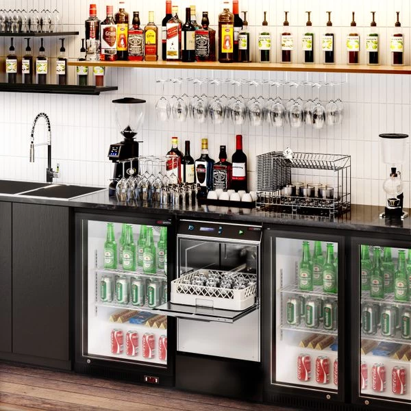 Doppelwandige Gläserspülmaschine - 2,97 KW - Mit Reiniger-, Klarspüler- & Laugenpumpe 11 Doppelwandige Gläserspülmaschine - 2,97 KW - Mit Reiniger-, Klarspüler- & Laugenpumpe – Bild 11