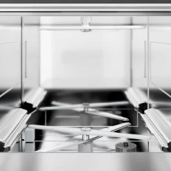 Doppelwandige Gläserspülmaschine - 2,97 KW - Inkl. Entkalker - Mit Reiniger-, Klarspüler- & Laugenpumpe -Geschäft für Küchengeräte GLS300 detail inside d454 2