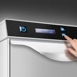 Doppelwandige Gläserspülmaschine - 2,97 KW - Inkl. Entkalker - Mit Reiniger-, Klarspüler- & Laugenpumpe -Geschäft für Küchengeräte GLS detail display 2 0b0d 2