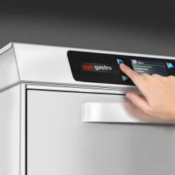 Doppelwandige Gläserspülmaschine - 3,4 KW - Mit Ablauf, Reiniger- & Klarspülerpumpe & Wi-Fi Option -Geschäft für Küchengeräte GLS detail display a1c8