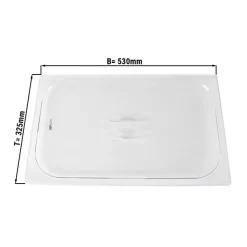 Polycarbonat GN Deckel 1/1 - Clear