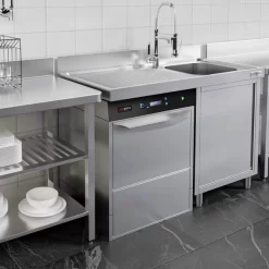 Doppelwandige Geschirrspülmaschine - 3,9 KW - Inkl. Entkalker - Mit Reiniger- & Klarspülerpumpe -Geschäft für Küchengeräte GS340P detail raum aaad 2