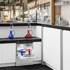 Doppelwandige Geschirrspülmaschine SHISHA - 4,9 KW - Inkl. Entkalker - Mit Reiniger-, Klarspüler- & Laugenpumpe -Geschäft für Küchengeräte GS405SA image 1 60fb