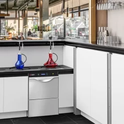 Doppelwandige Geschirrspülmaschine SHISHA - 4,9 KW - Inkl. Entkalker - Mit Reiniger-, Klarspüler- & Laugenpumpe -Geschäft für Küchengeräte GS405SA image 2 2fd5