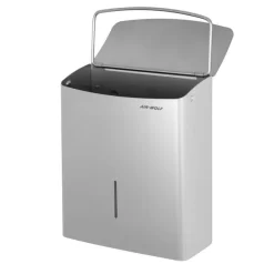 AIR-WOLF | Hygieneabfallbehälter - 10L - Edelstahl -Geschäft für Küchengeräte HABEAW10 3 9073
