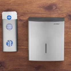 AIR-WOLF | Hygieneabfallbehälter - 10L - Edelstahl -Geschäft für Küchengeräte HABEAW10 6 23a0