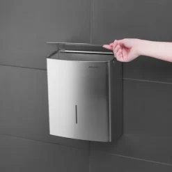 AIR-WOLF | Hygieneabfallbehälter - 10L - Edelstahl -Geschäft für Küchengeräte HABEAW10 8 bc66