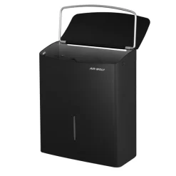 AIR-WOLF | Hygieneabfallbehälter - 10L - Edelstahl Mattschwarz -Geschäft für Küchengeräte HABSAW10 3 8eb6