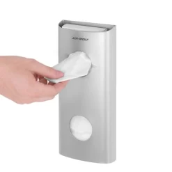 AIR-WOLF | Hygienebeutelspender Für Bis Zu 25 Hygienebeutel - Edelstahl -Geschäft für Küchengeräte HBEWAW25 4 7116