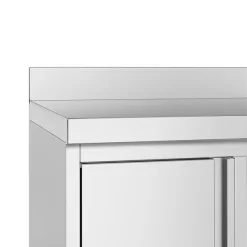 Kaffeebar-Arbeitsschrank - 800x600mm - 2 Flügeltüren & Aufkantung -Geschäft für Küchengeräte KASSEES CB002 5 489d