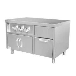 Unterschrank Für Getränkespender Mit Becherhaltern & Eiswürfelfach - 1,2 M -Geschäft für Küchengeräte KBASK120 titel 66bf