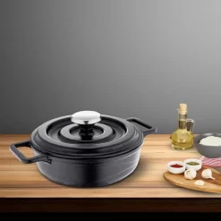 Mini Gußpfanne Mit Gußdeckel - Ø 140 Mm - Höhe 42 Mm -Geschäft für Küchengeräte MGDOM Image 1 b37f