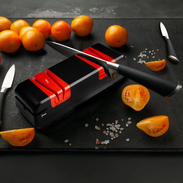 Messerschärfer - Rot & Schwarz 5 Messerschärfer - Rot & Schwarz – Bild 5