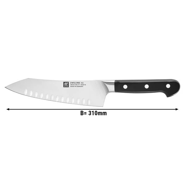 ZWILLING | PRO - Rocking Santoku - Klinge 18cm 1 ZWILLING | PRO - Rocking Santoku - Klinge 18cm