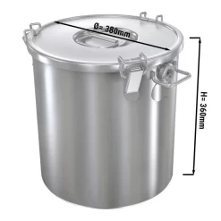 Speisebehälter Mit Deckel - Ø 38 Cm