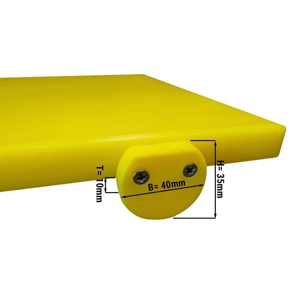 Schneidebrett-Stopper - Gelb 1 Schneidebrett-Stopper - Gelb