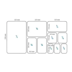 Silikondeckel Für 1/1 GN-Behälter - 530 X 325 Mm -Geschäft für Küchengeräte SDGNGT 002 732f 1