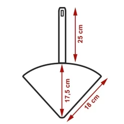 Siebeinsatz Für Nudeltopf -Geschäft für Küchengeräte SENTK40 innenmasse 0936